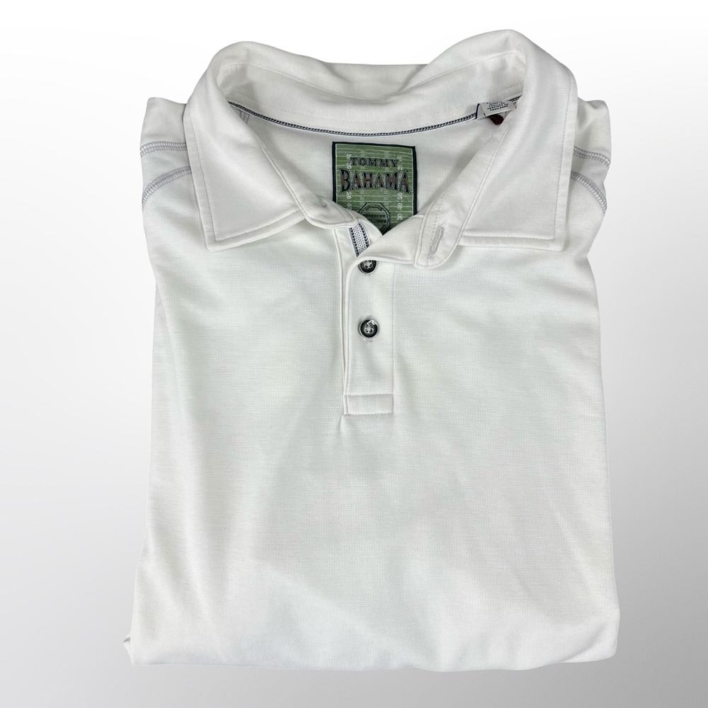 Tommy Bahama Blank NFL / Collegiate Polo Shirt Football Field Tag Mens Size XL